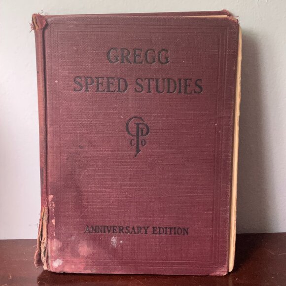 Antique Gregg Speed Studies Anniversary Edition by John Gregg 1929 - Picture 1 of 10